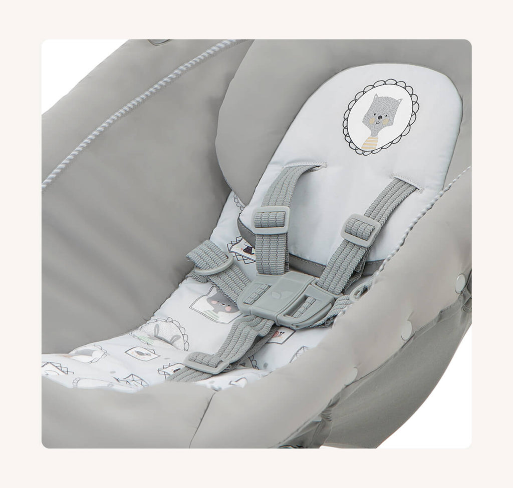 Joie Excursion™ Change & Bounce Travel Cot | Portrait