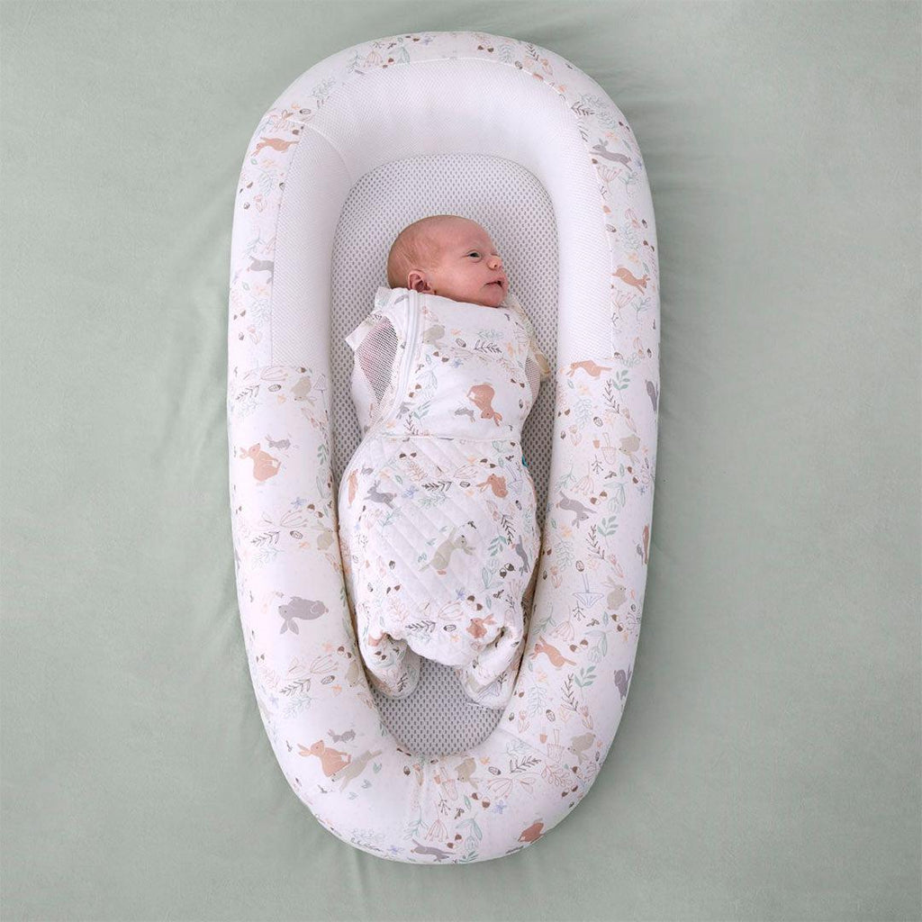 Purflo Sleep Tight Baby Bed – Storybook Nutmeg