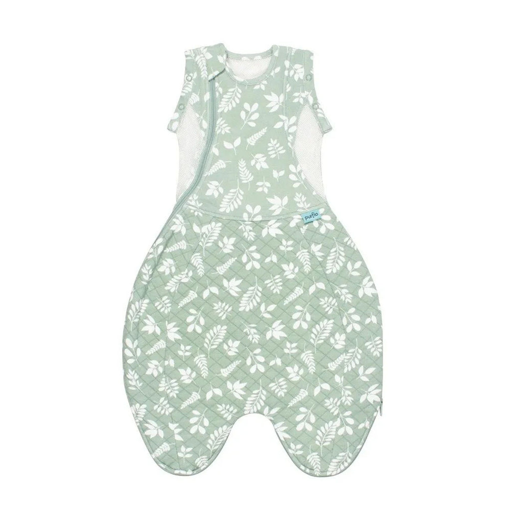 Purflo Swaddle To Sleep Bag - 0-4m 2.5 TOG - Fern