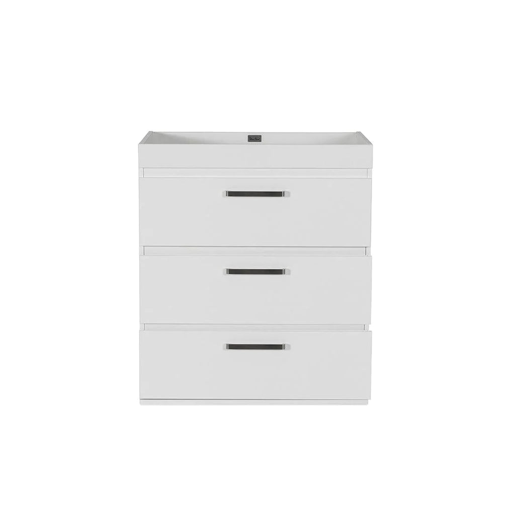 Silver Cross Finchley Cot Bed & Dresser - White