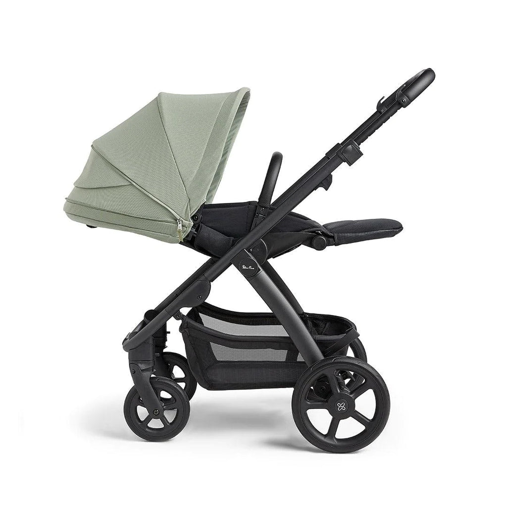 Silver Cross Tide Pushchair - Sage - Black Chassis