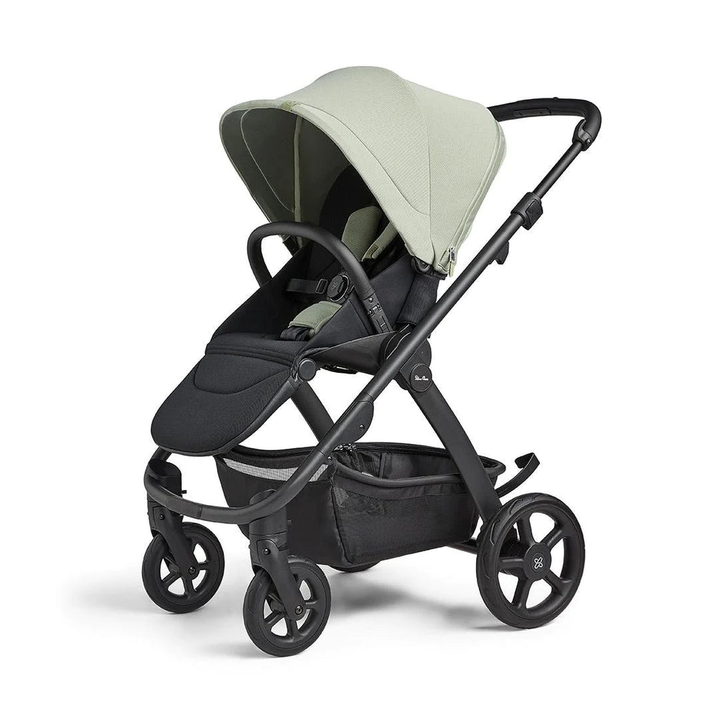 Silver Cross Tide Pushchair - Sage - Black Chassis