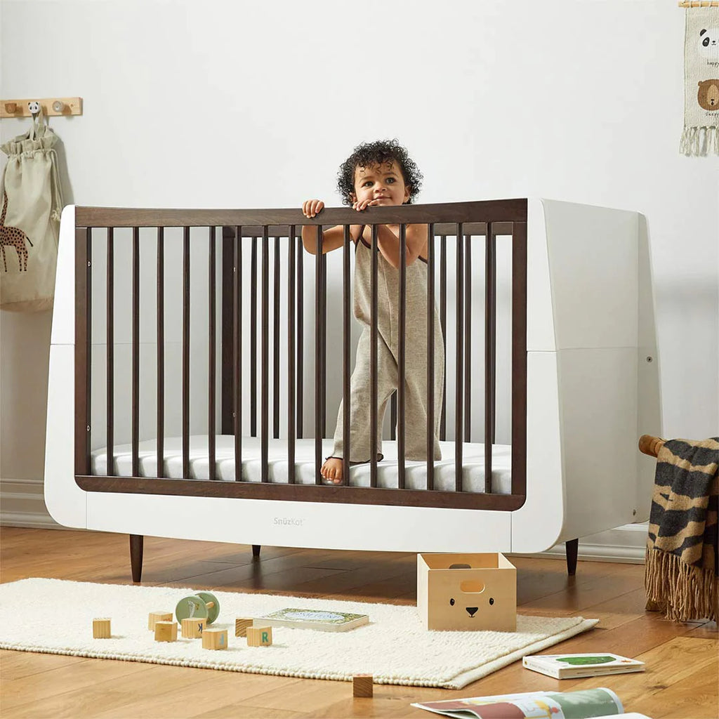 Snuzkot 2 Piece Nursery Furniture Set - The Natural Edit - Ebony