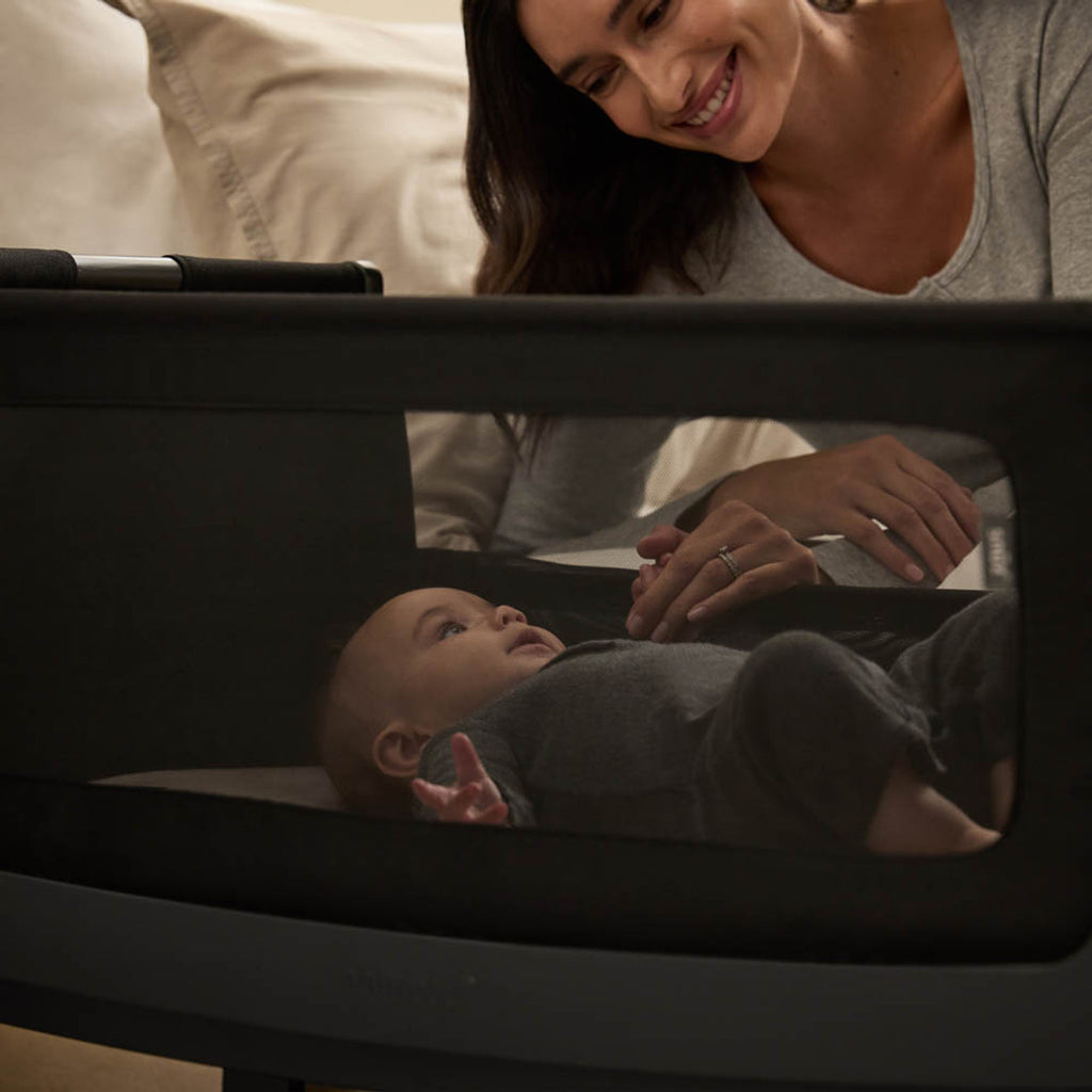 SnuzPod5 Bedside Crib | Graphite