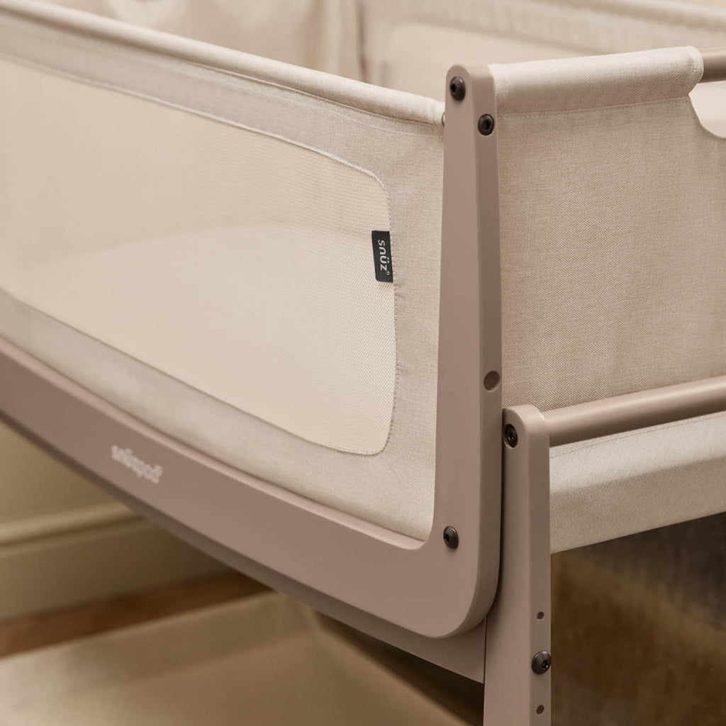 SnuzPod5 Bedside Crib | Mocha