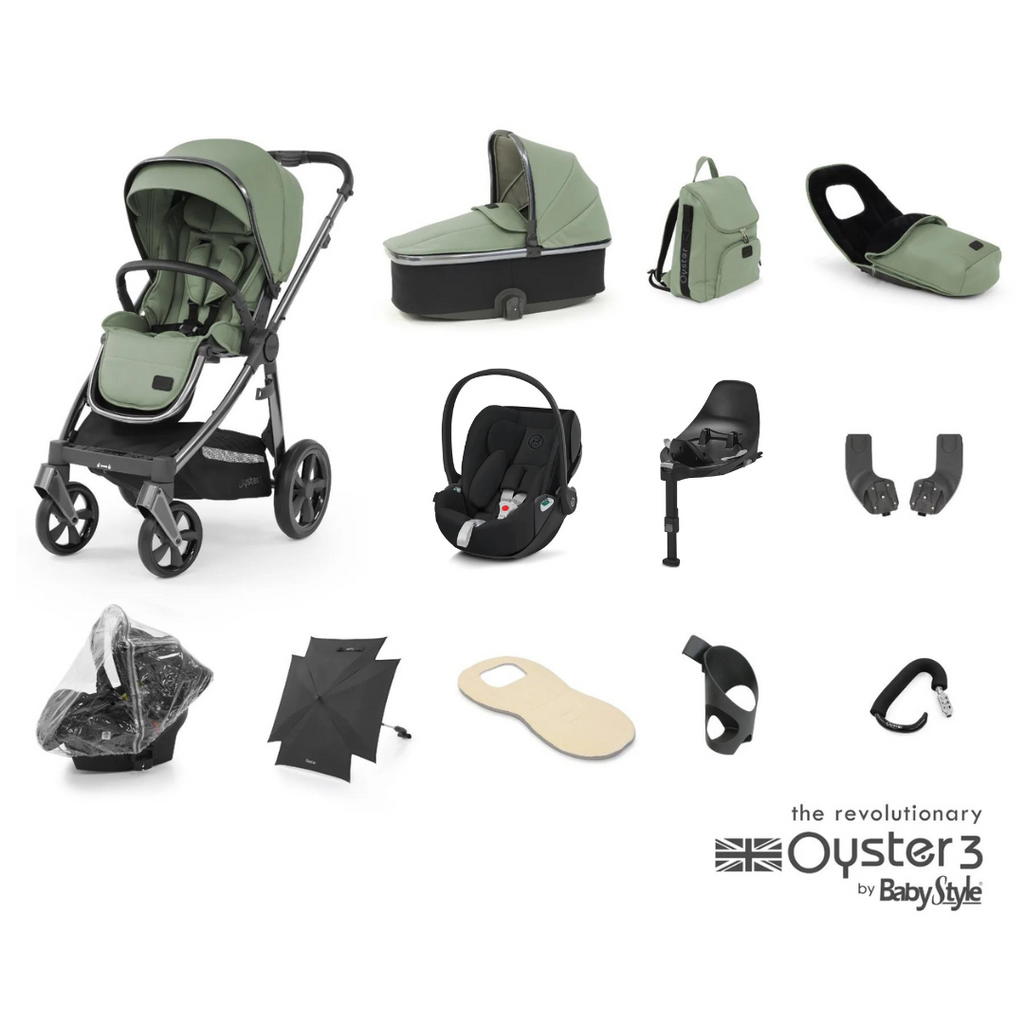 BabyStyle Oyster 3 Cloud T Ultimate Bundle - Spearmint