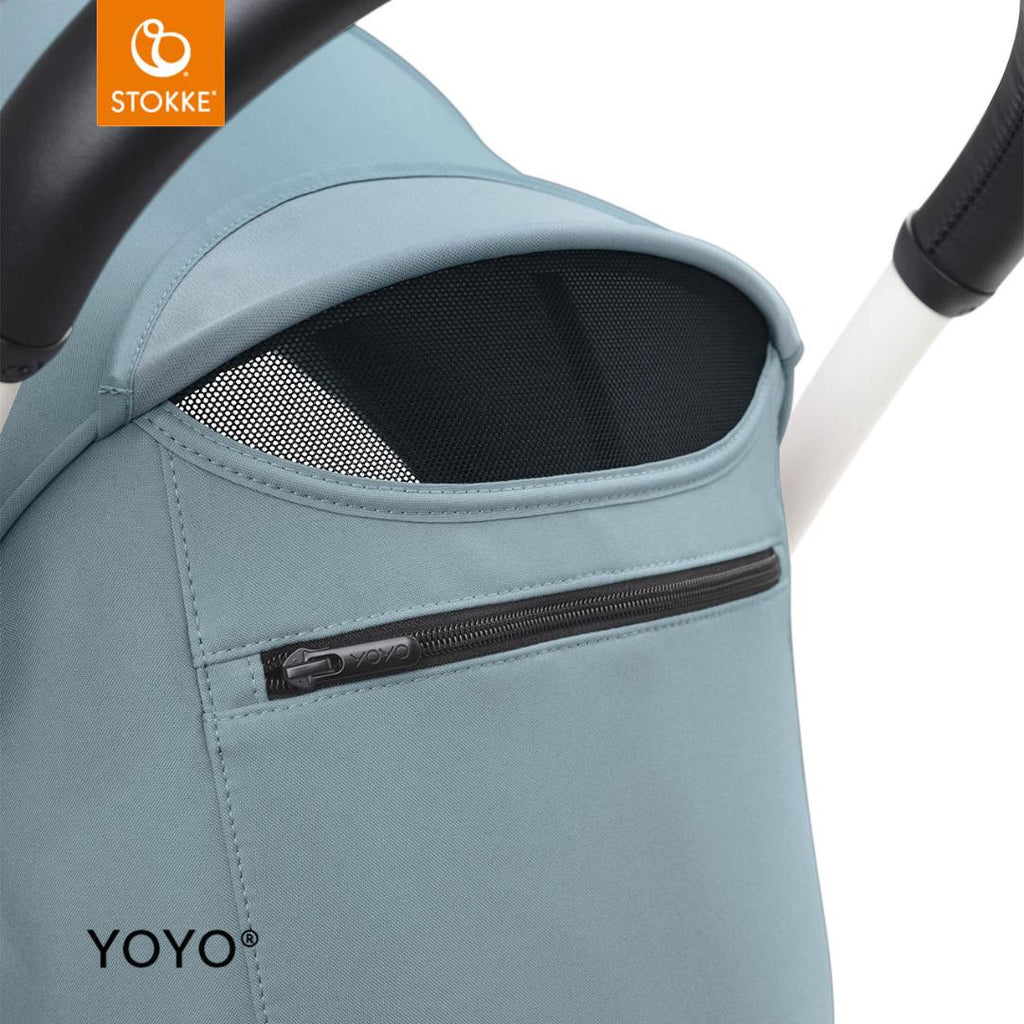 Stokke YOYO³ Stroller from Newborn to Toddler | Aqua