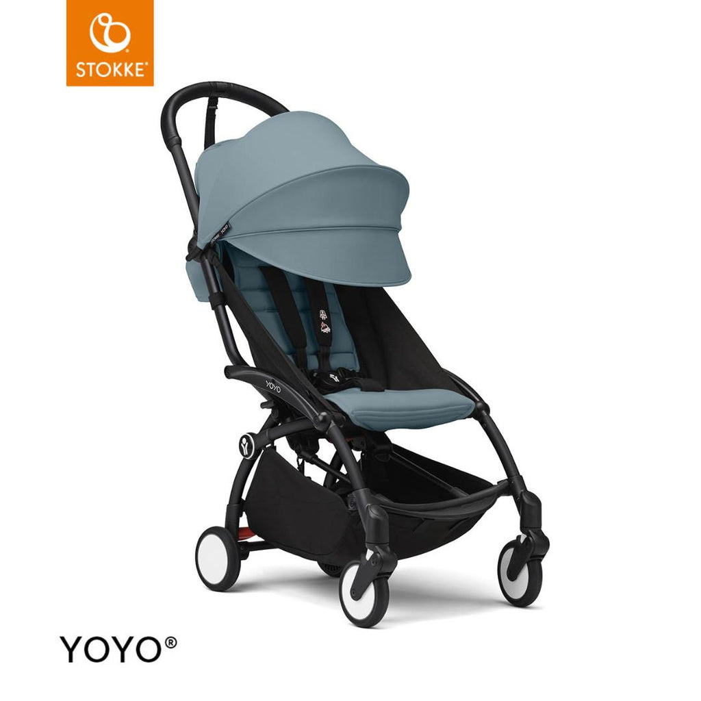 Stokke YOYO³ Stroller from Newborn to Toddler | Aqua