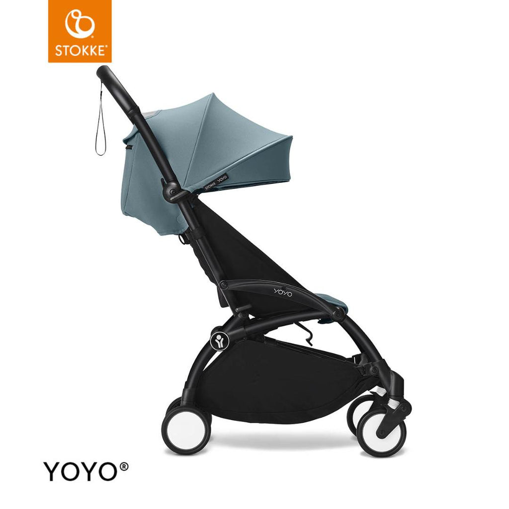 Stokke YOYO³ Stroller from Newborn to Toddler | Aqua