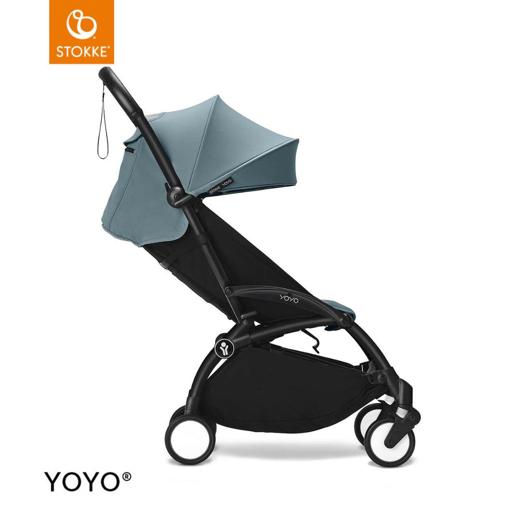 Stokke YOYO³ Stroller from Newborn to Toddler | Aqua