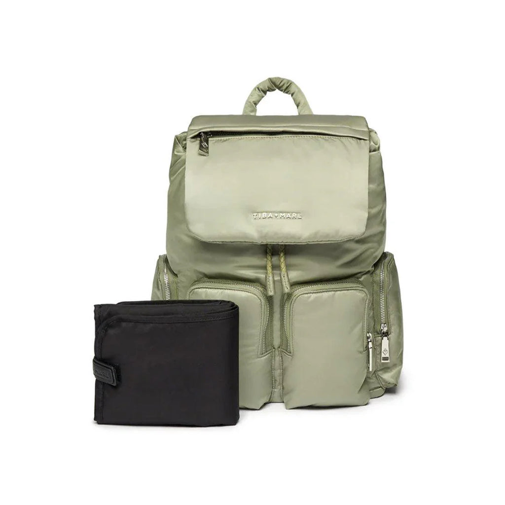 Tiba + Marl Alto Changing Backpack | Sage