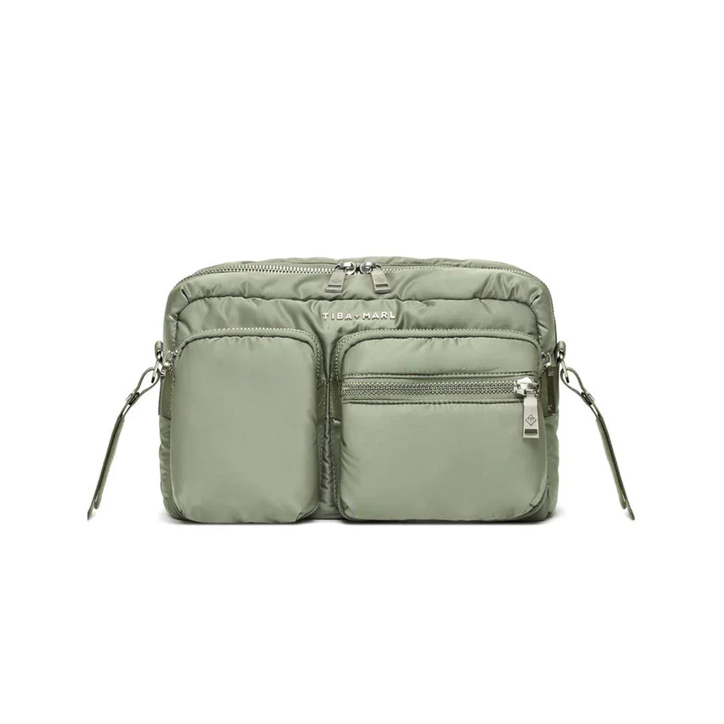 Tiba + Marl Axel Organiser/ Changing Bag | Sage