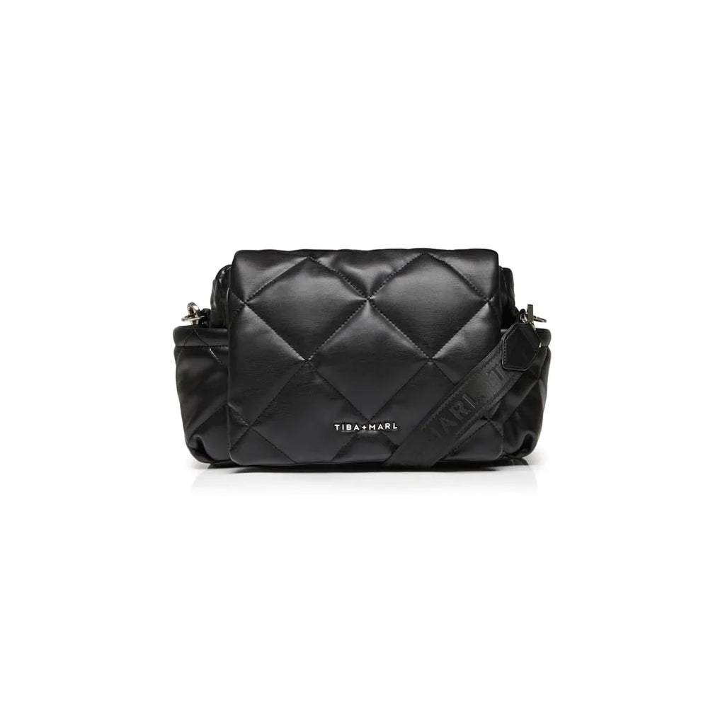 Tiba + Marl Nova Eco Compact Quilted Changing Bag - Black