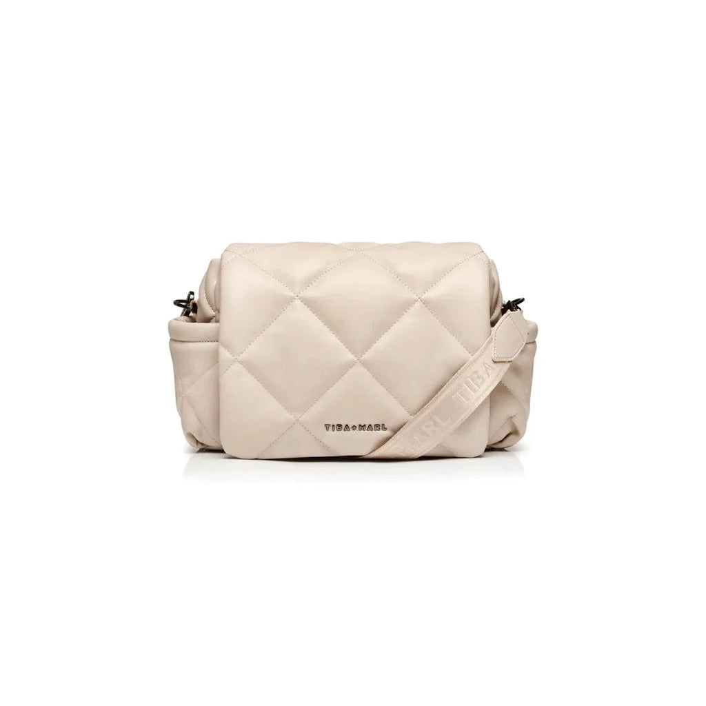 Tiba + Marl Nova Eco Compact Quilted Changing Bag - Oyster