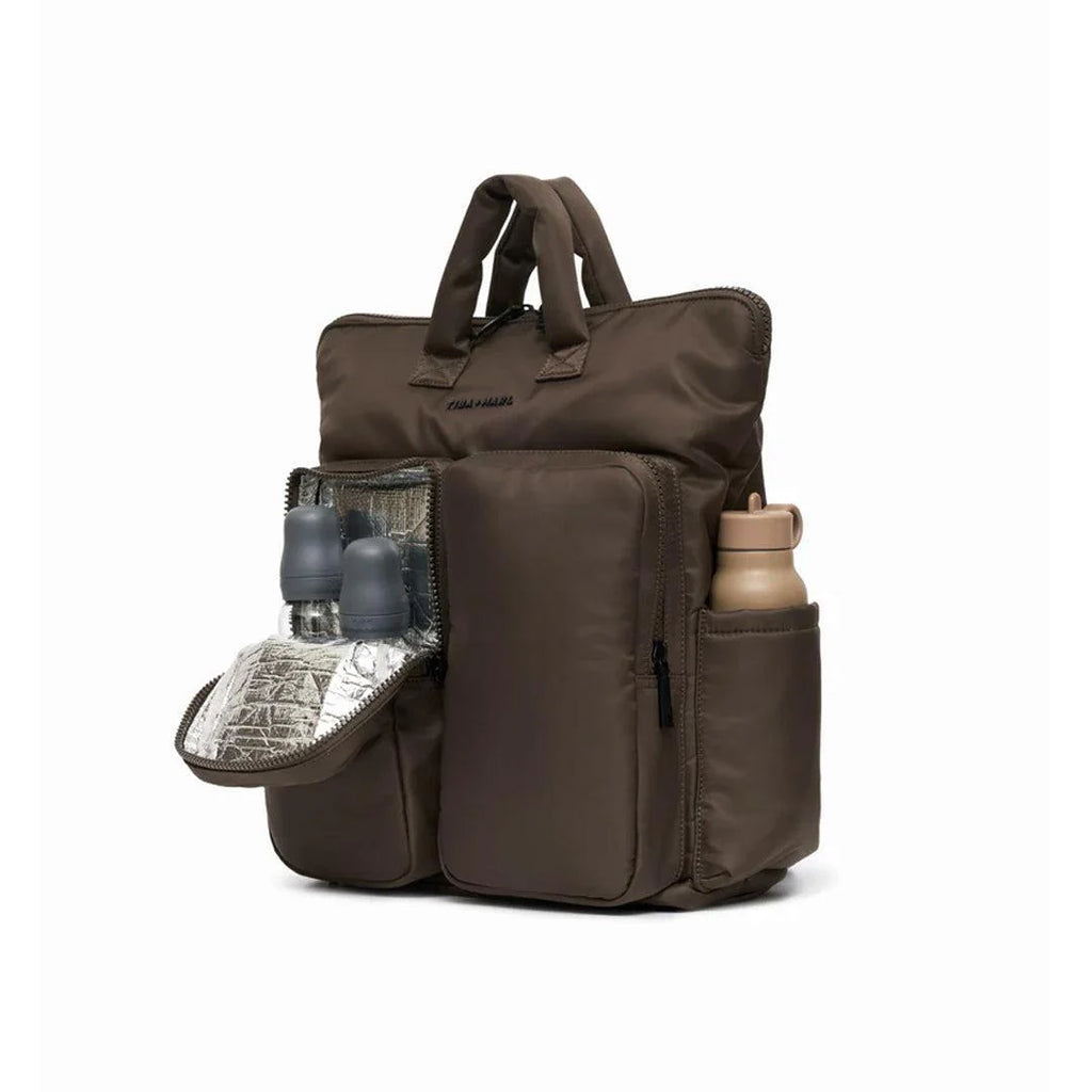 Tiba + Marl Ozzy Changing Tote | Chocolate