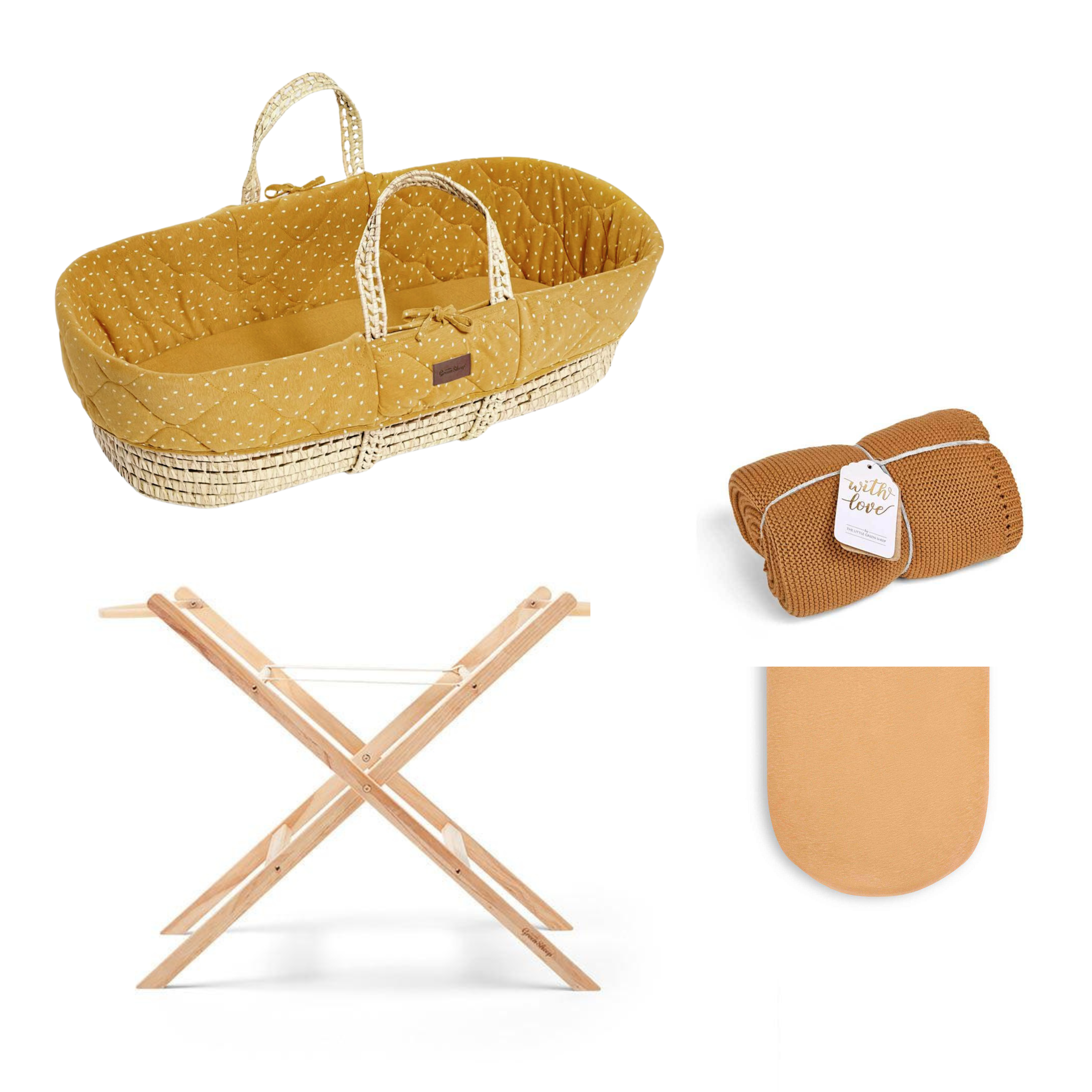 Quilted moses deals basket