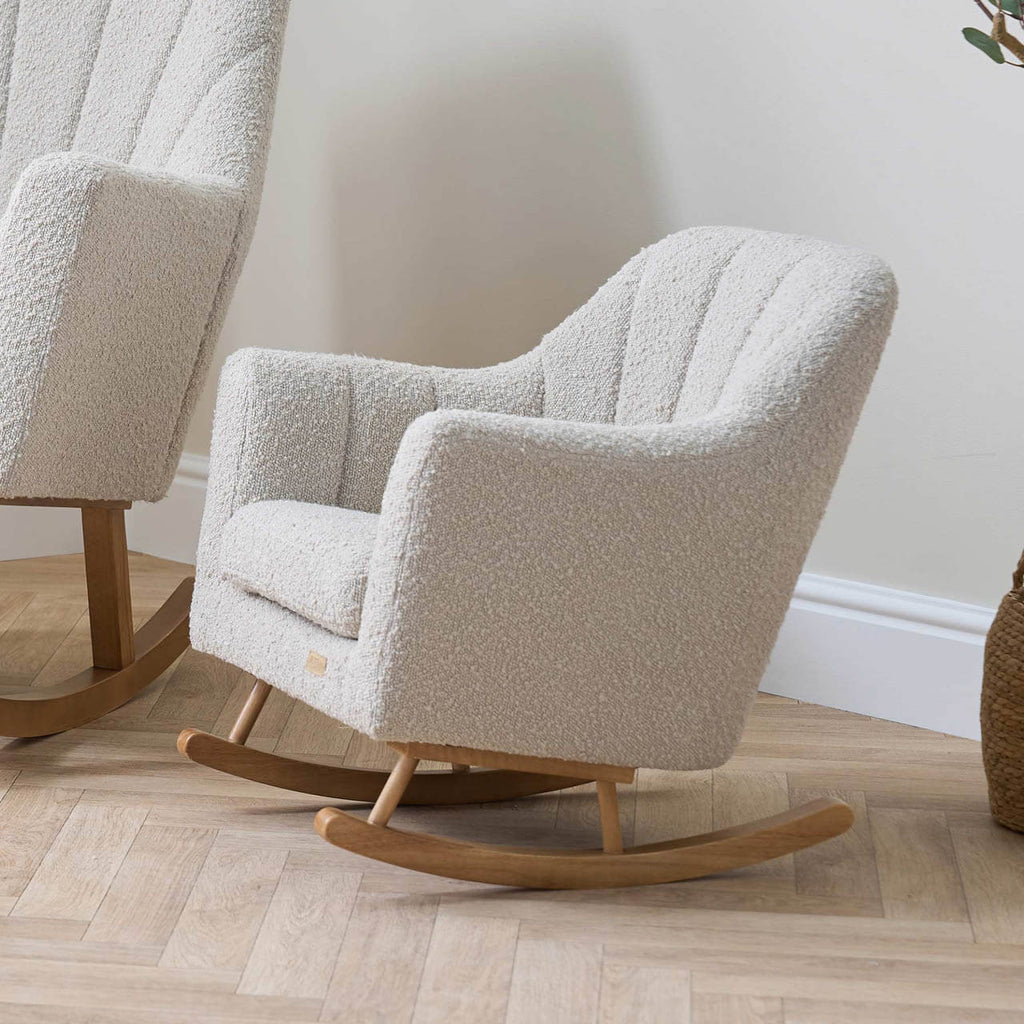 Tutti Bambini Jonah Mini Me Children's Rocking Chair | Boucle Mushroom