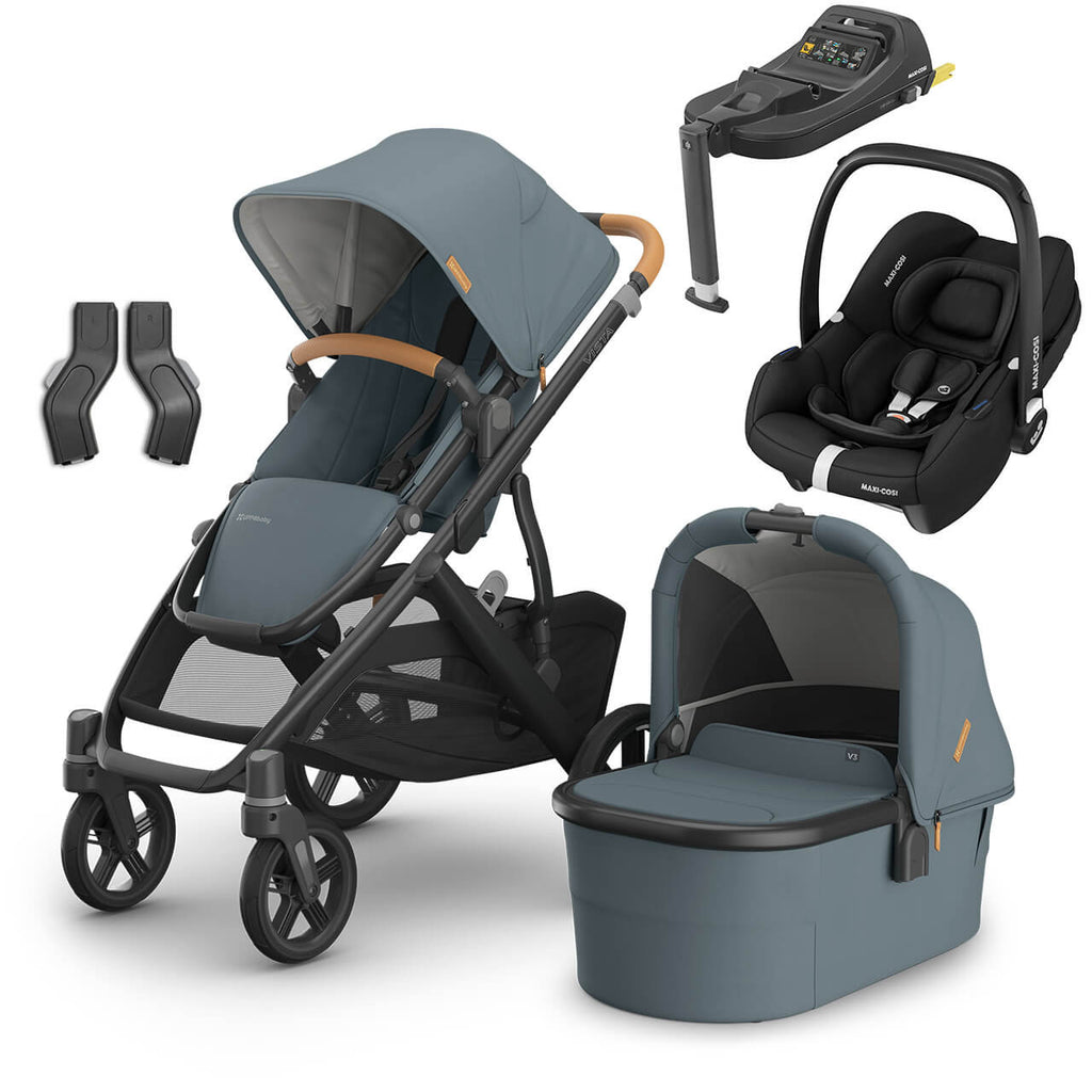 Uppababy Vista V3 Pushchair & Cabriofix Travel System | Dillan