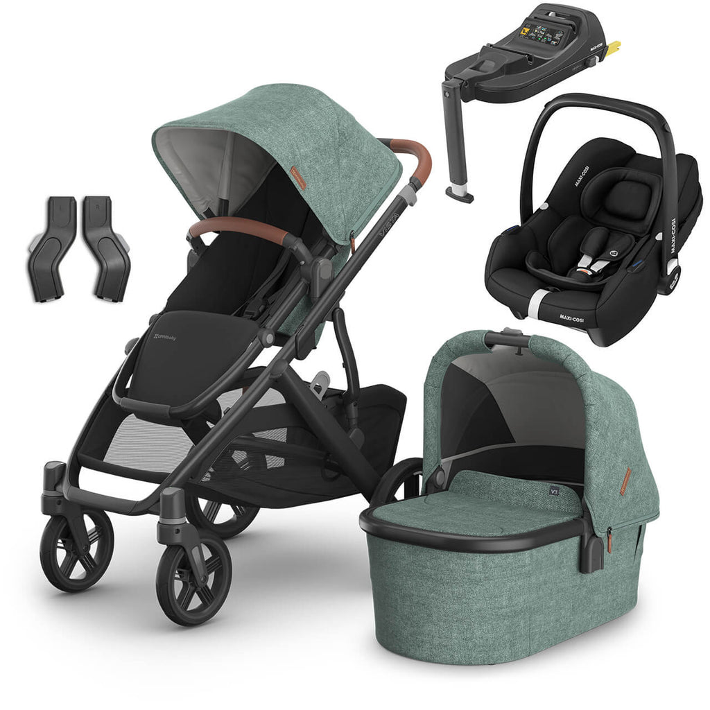 Uppababy Vista V3 Pushchair & Cabriofix Travel System | Gwen