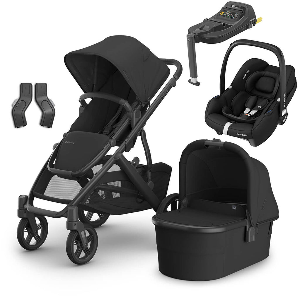 Uppababy Vista V3 Pushchair & Cabriofix Travel System | Jake