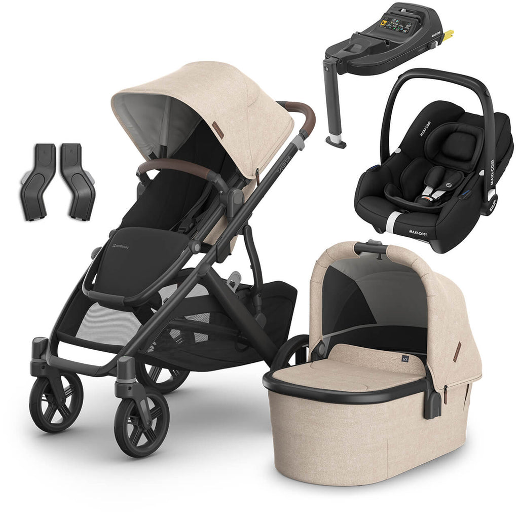 Uppababy Vista V3 Pushchair & Cabriofix Travel System | Liam