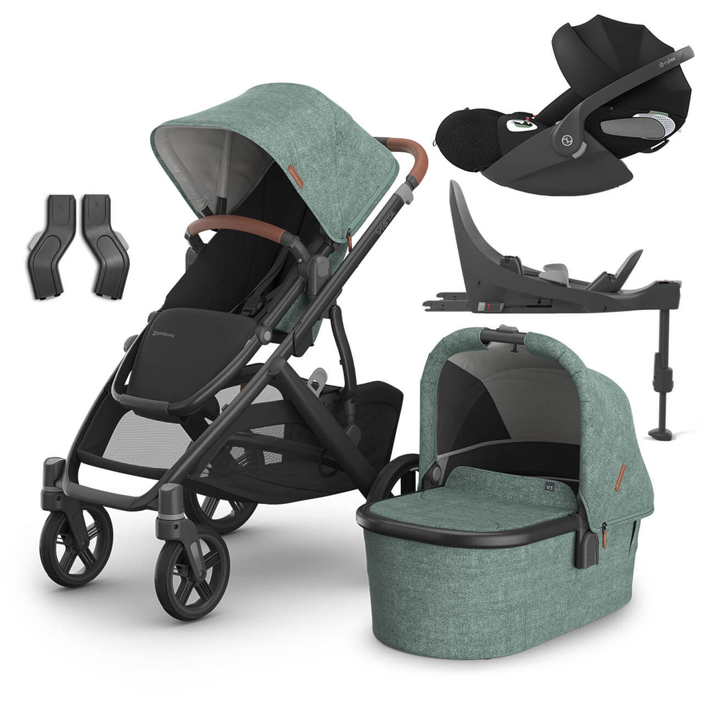 Uppababy Vista V3 Pushchair & Cloud T Travel System | Gwen