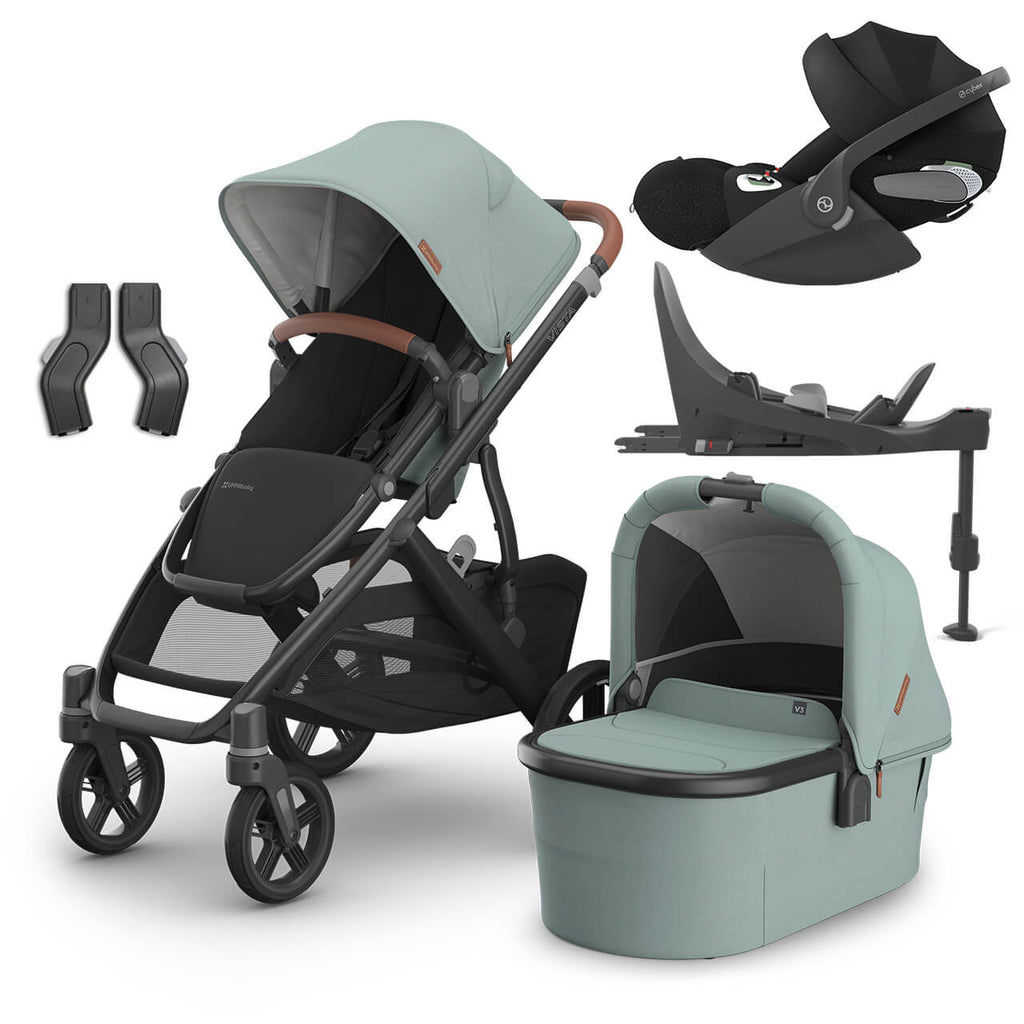 Uppababy Vista V3 Pushchair & Cloud T Travel System | Kenzi