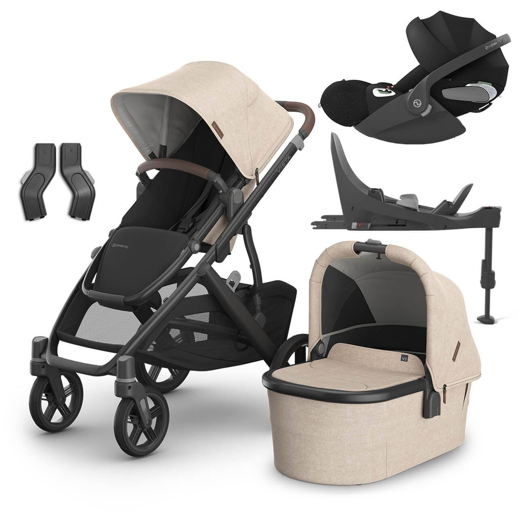 Uppababy Vista V3 Pushchair & Cloud T Travel System | Liam