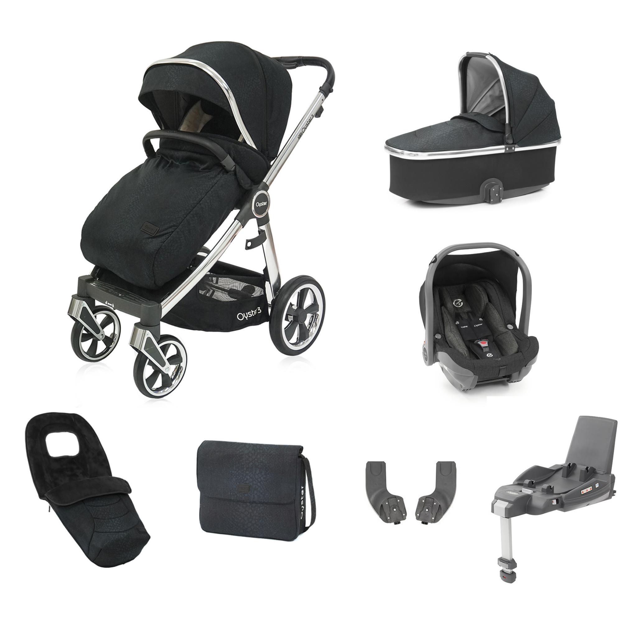 Oyster 3 pram mercury hot sale