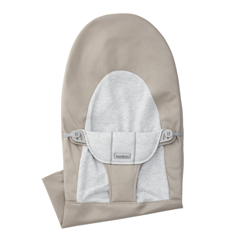 Babybjorn Baby Bouncer Bliss Seat Fabric - Cotton/Jersey - Beige/Grey