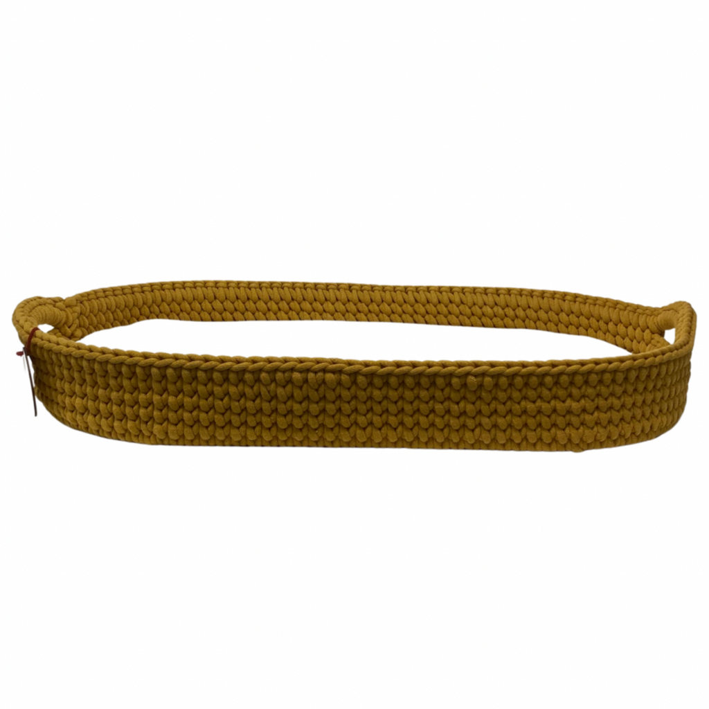 Crochet Changing Basket Bundle - Yellow
