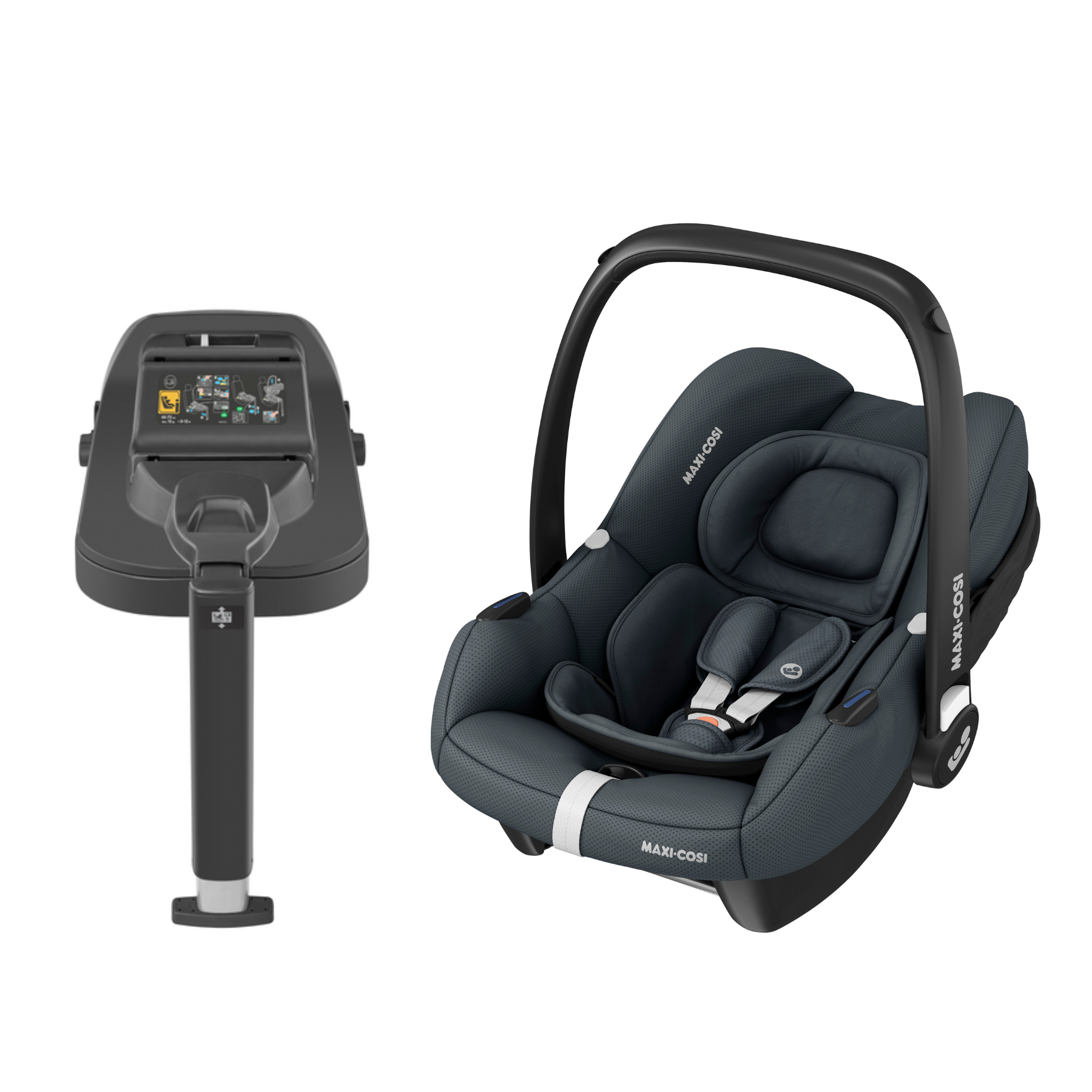 Maxi-Cosi Cabriofix Base i-Size Bundle Essential Graphite