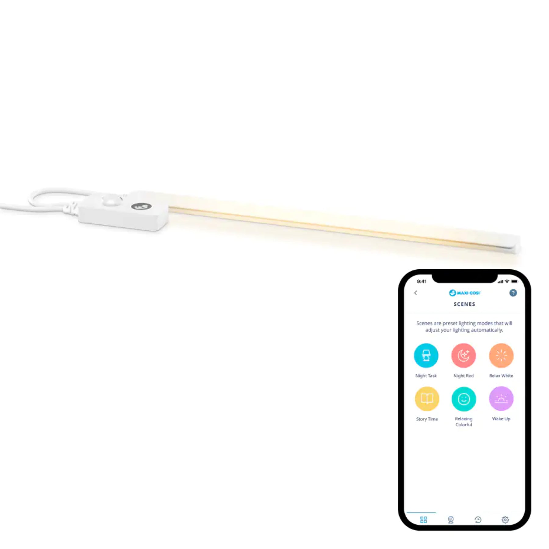 maxi-cosi connected home soothe night light & sound Maxi-Cosi Glow Crib Light