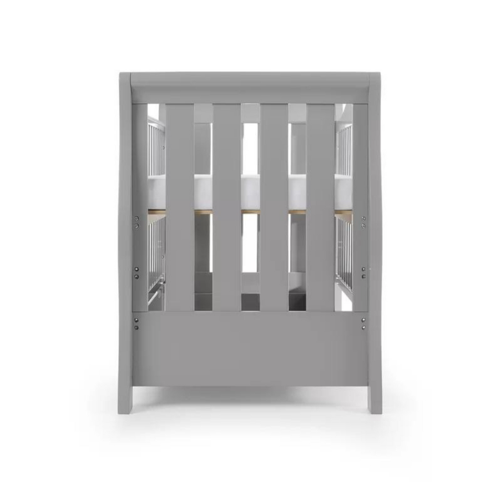 Obaby Stamford Luxe Cot Bed - Warm Grey