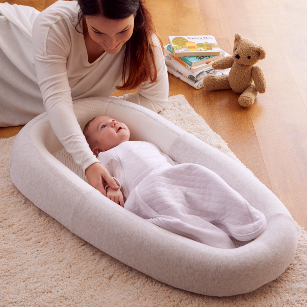 Purflo Sleep Tight Baby Bed – Minimal Grey
