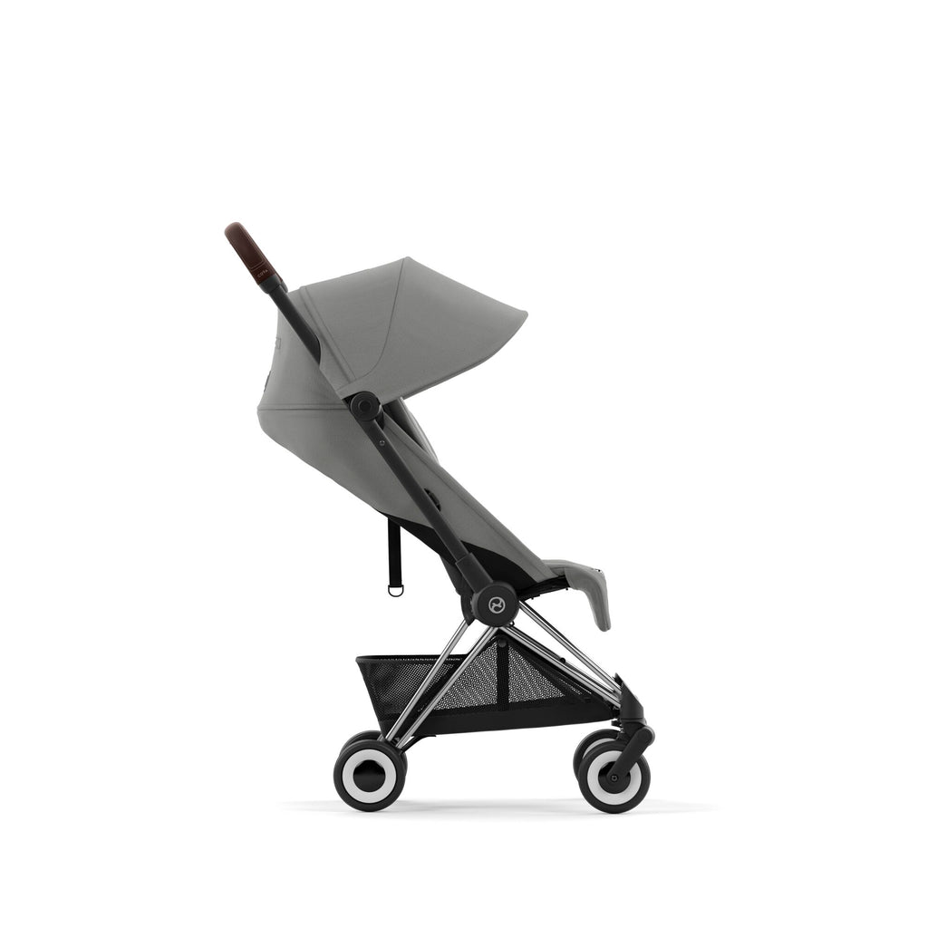 Cybex Coya Compact Stroller 2023 - Chrome, Mirage Grey