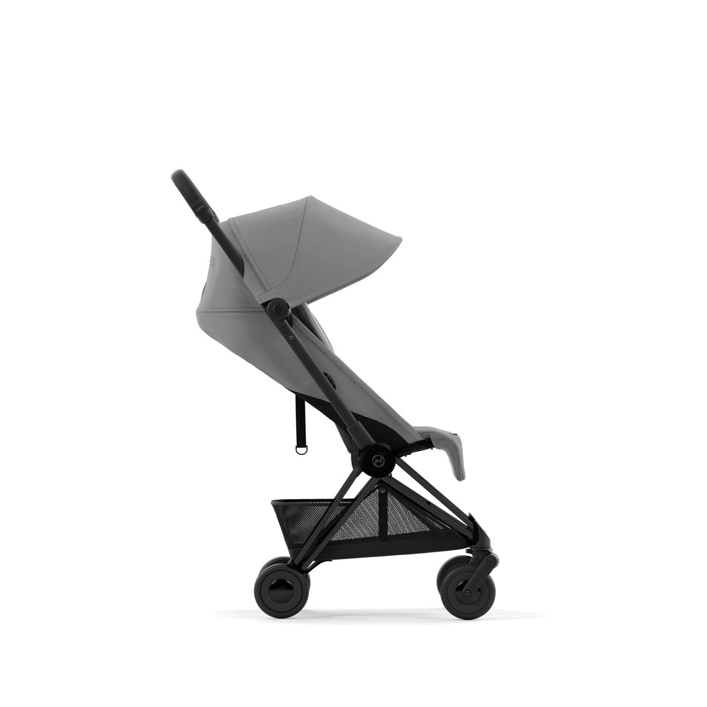 Cybex Coya Compact Stroller 2023 - Matt Black, Mirage Grey