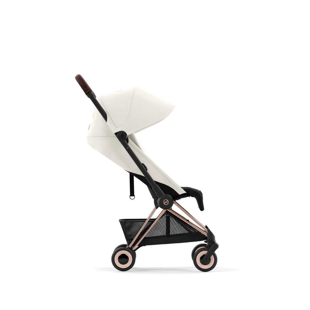 Cybex Coya Compact Stroller 2023 - Rose Gold, Off-White