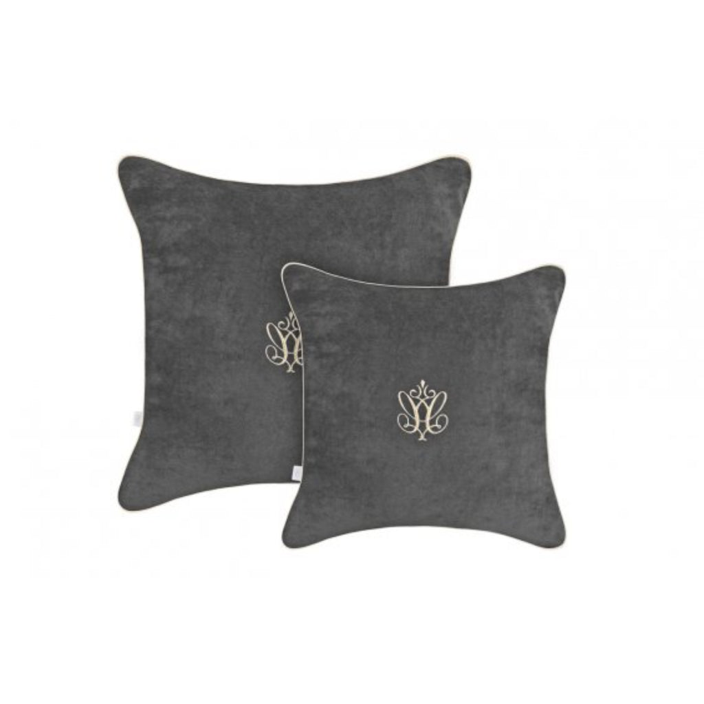 Caramella Emblem Pillow - Anthracite Gloss