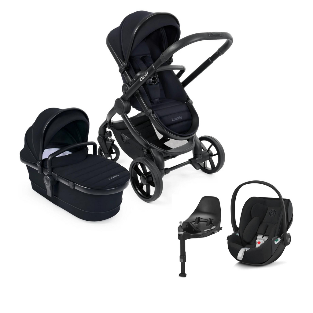 iCandy Peach 7 Cloud T Travel System – Black Edition