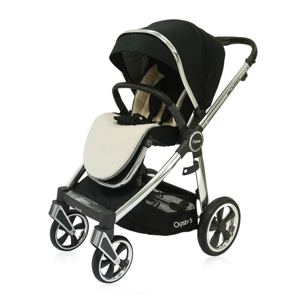 BabyStyle Oyster 3 Luxx Special Edition Travel System Bundle - Jurassic Black