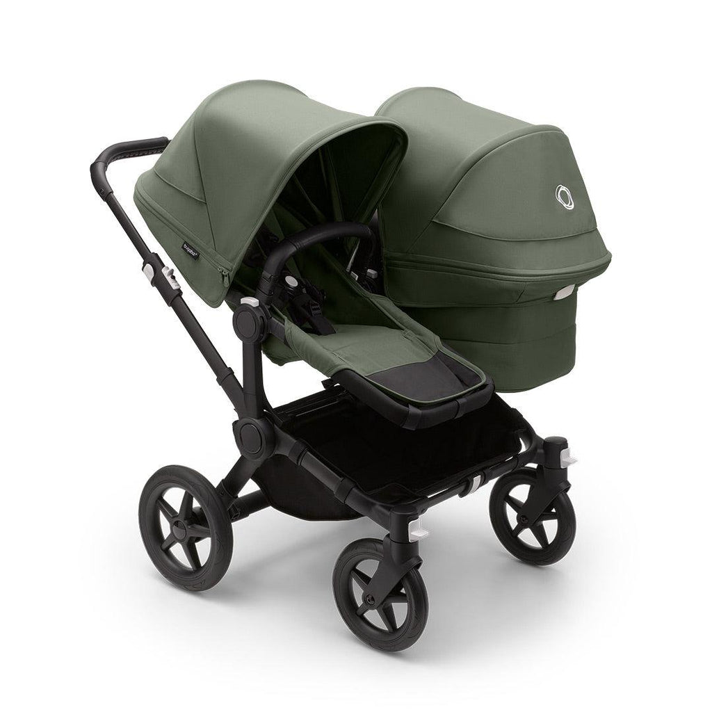 Bugaboo Donkey 5 Duo Pushchair - Black/Forest Green