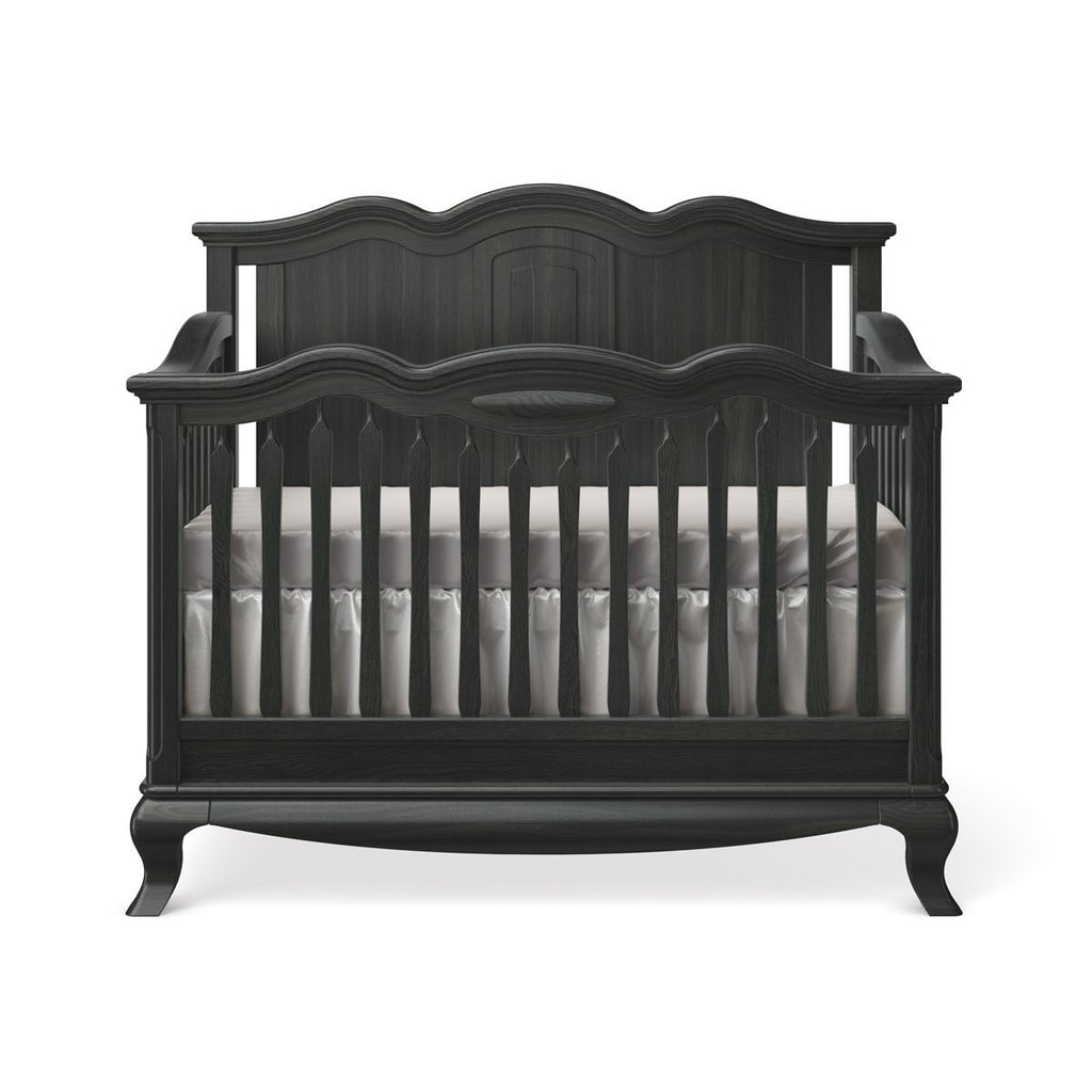 Cleopatra Convertible Crib / Solid Back - Beautiful Bambino