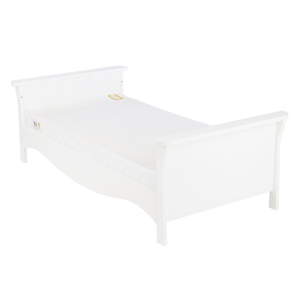 CuddleCo Clara Cot Bed - White