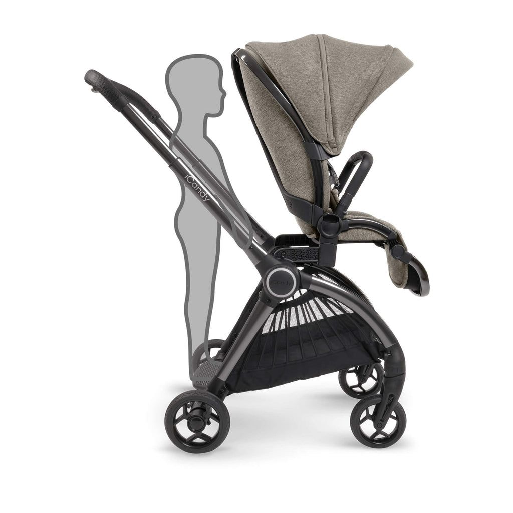 iCandy Core Pushchair & Carrycot - Light Moss