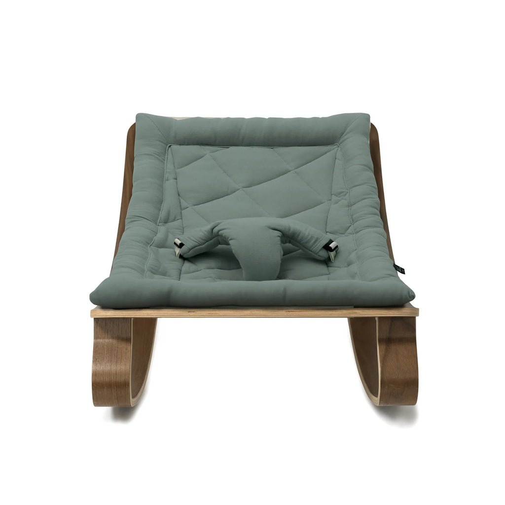 Charlie Crane Levo Baby Rocker - Walnut + Orage