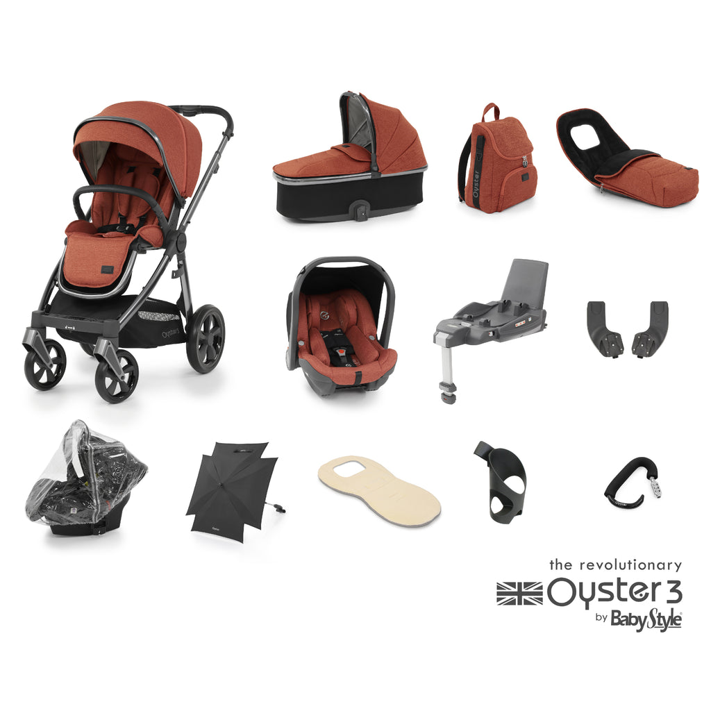 BabyStyle Oyster 3 Ultimate Bundle - Ember