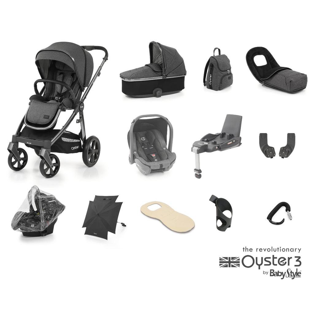 BabyStyle Oyster 3 Ultimate Bundle - Fossil