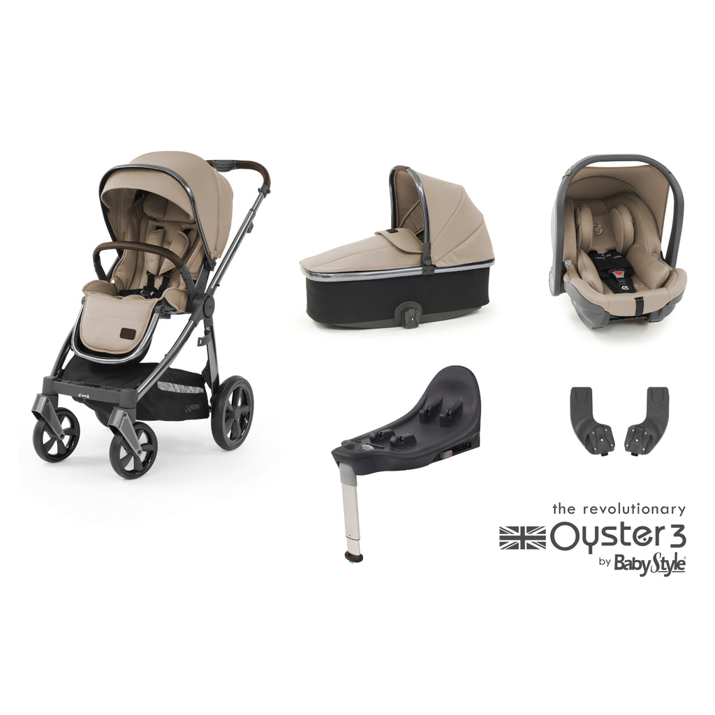 BabyStyle Oyster 3 Essential Bundle - Butterscotch