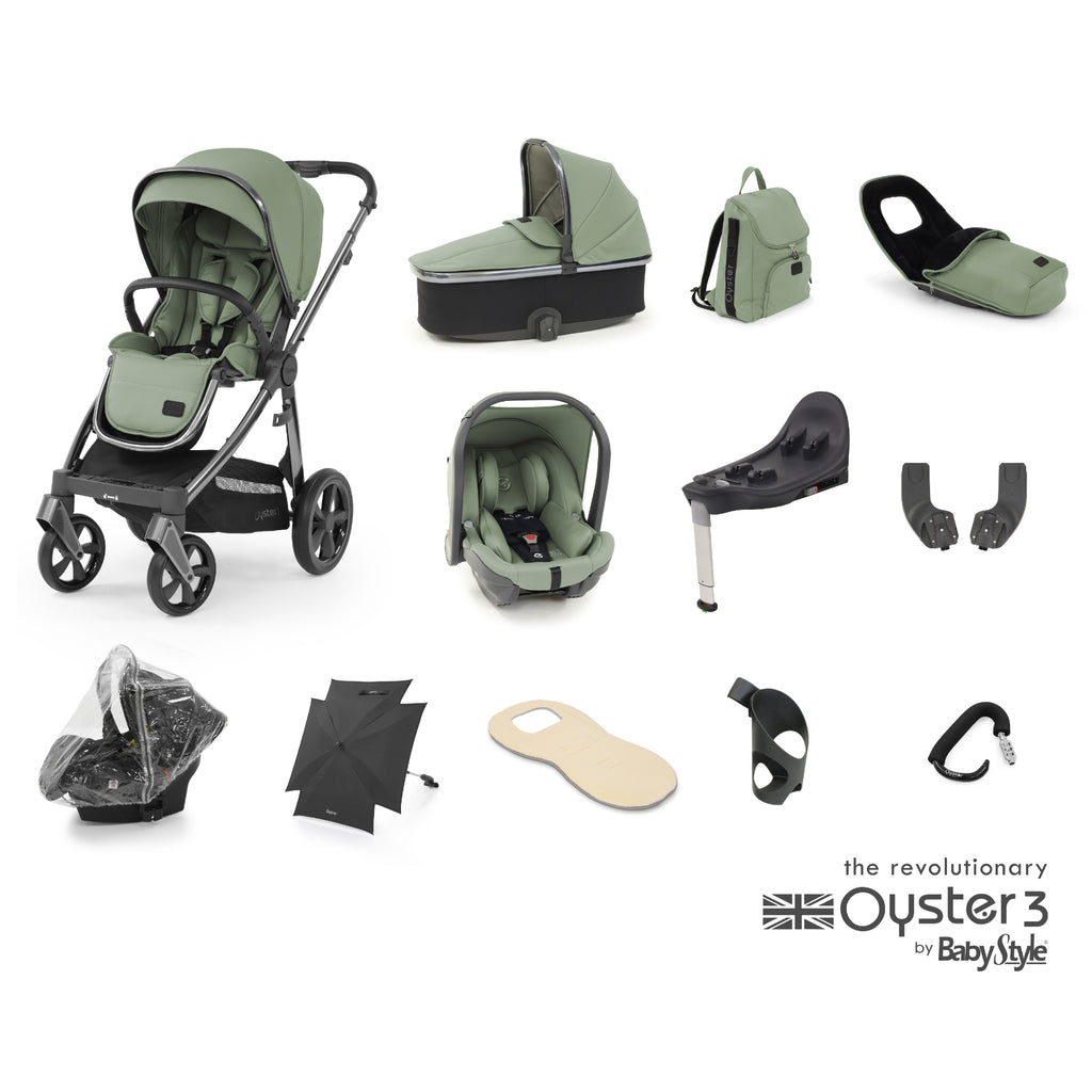 BabyStyle Oyster 3 Ultimate Bundle - Spearmint